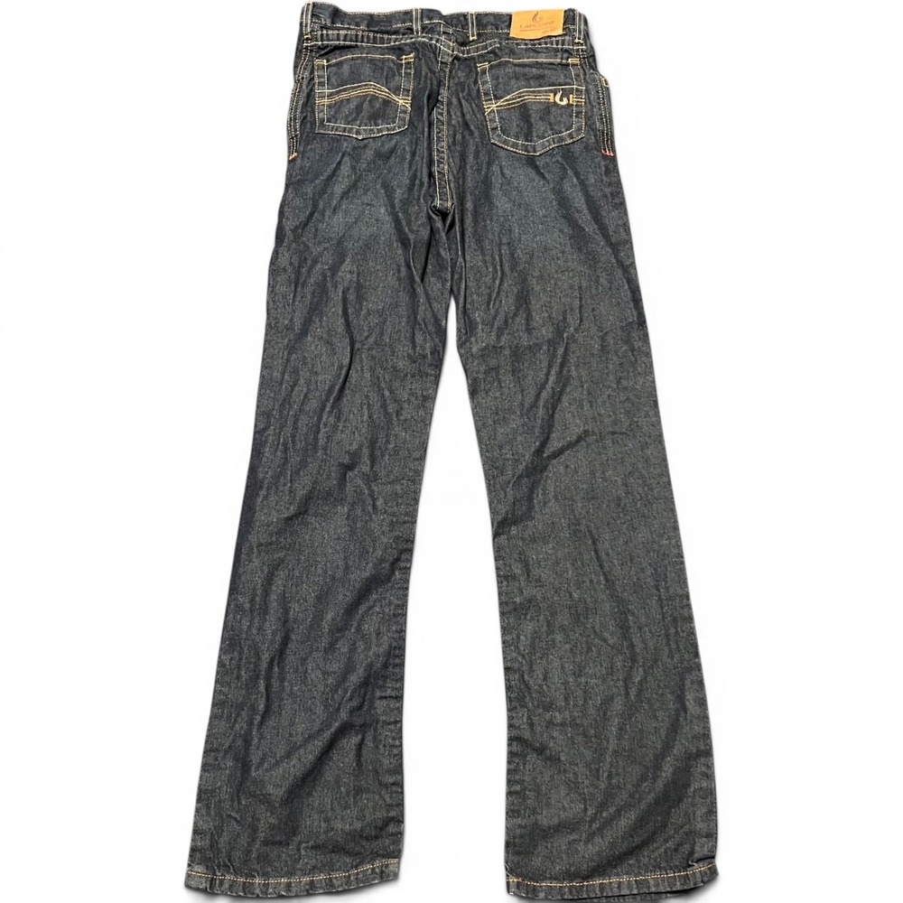 LAPCO FR Flame Resistant Jeans Mens Size 32x34 Dark Wash Straight Leg Workwear